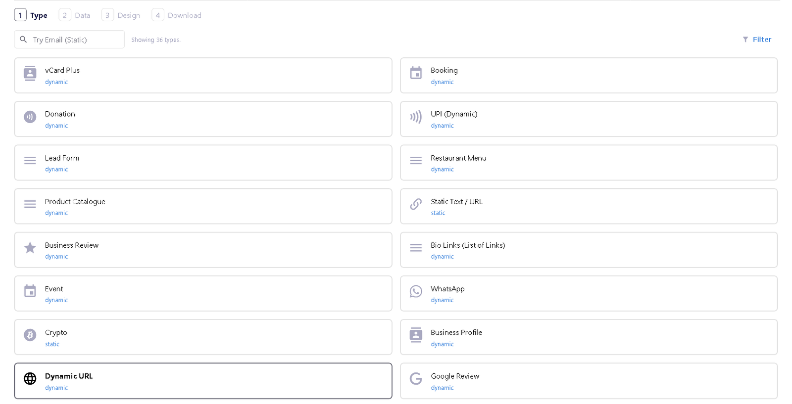 QRFunnels dashboard showing QR code campaigns and platform tools